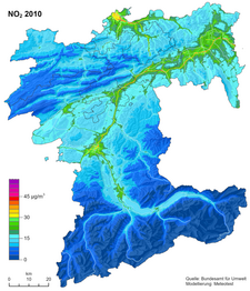Stickstoffdioxid 2010