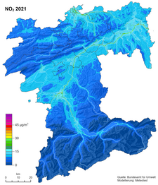 Stickstoffdioxid 2021